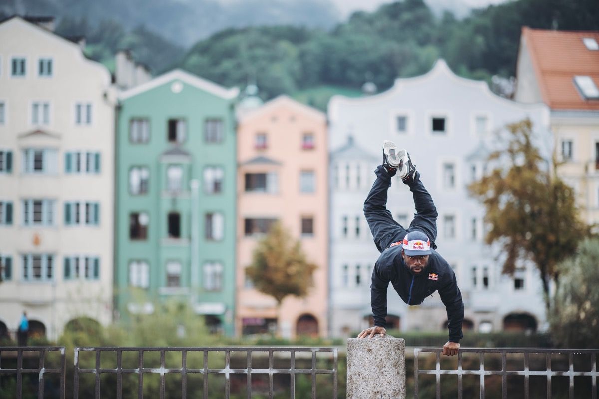 Bboy Junior freeze in Innsbruck